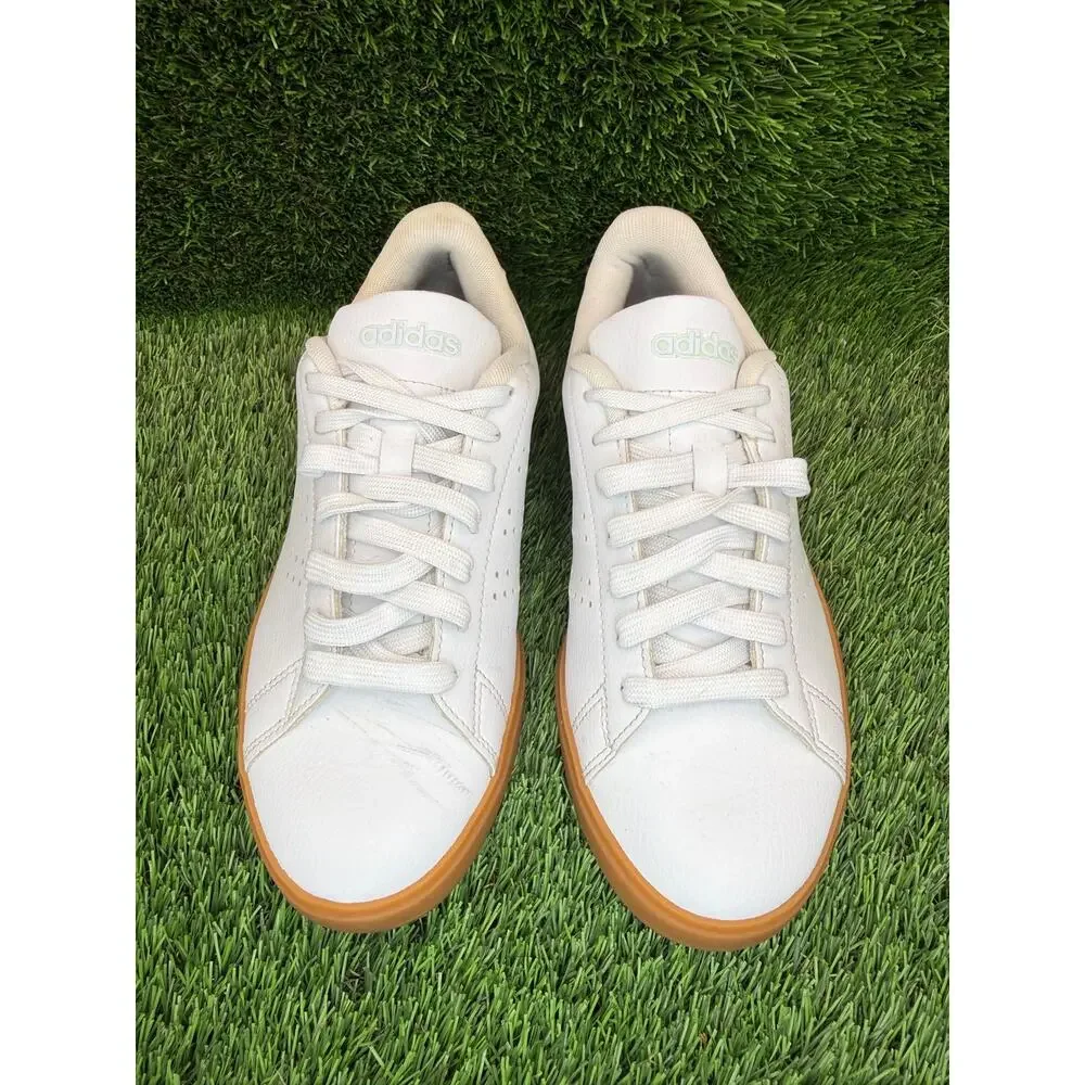 Adidas Advantage 2.0 JH6855 Athletic Sneaker Womens 6.5 White Gym Running Sports